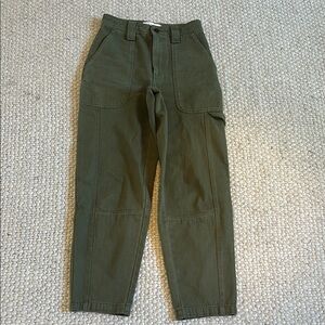 Women’s Alex Mill Phoebe pant 25 army green